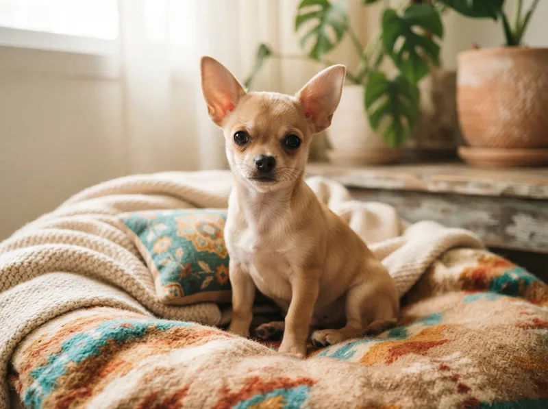 Fawn smooth-coat Chihuahua puppy for sale in Singapore